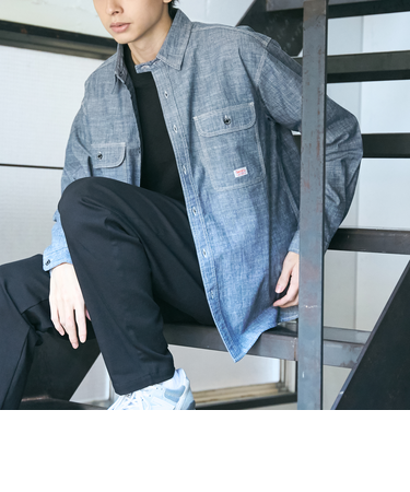 SMITH’S（スミス）別注ロングスリーブワークシャツ