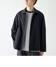 ストレッチテックナイロンカバーオール【ストレッチ、はっ水、耐摩耗性、UVカット】