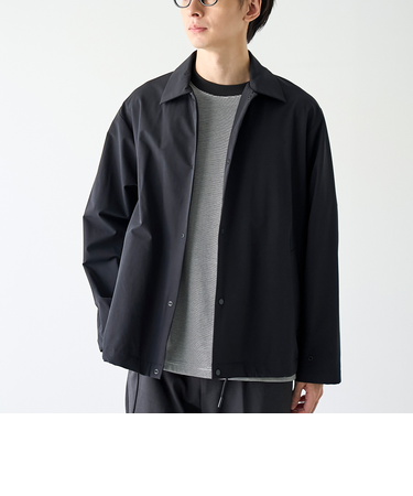 ストレッチテックナイロンカバーオール【ストレッチ、はっ水、耐摩耗性、UVカット】