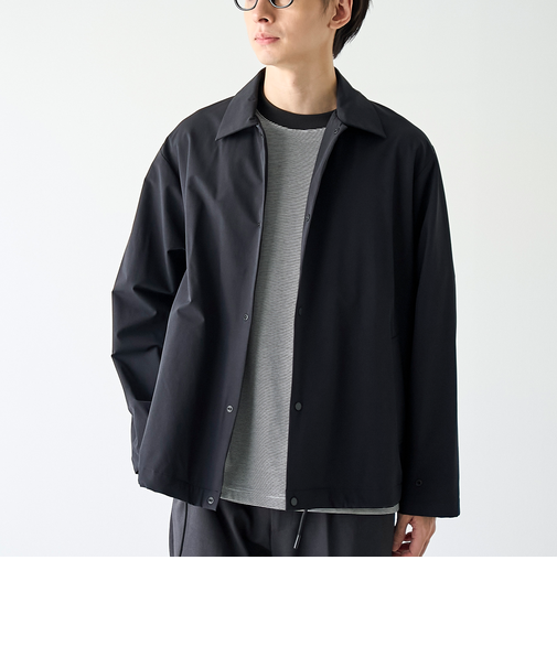 ストレッチテックナイロンカバーオール【ストレッチ、はっ水、耐摩耗性、UVカット】