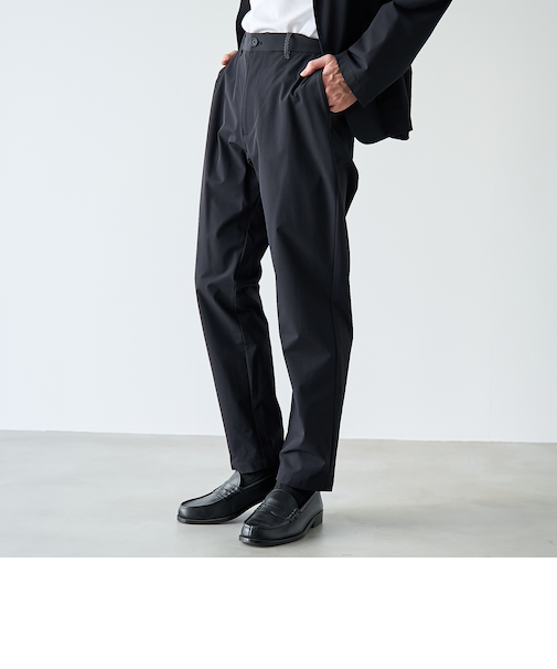 ストレッチテックナイロンレギュラーパンツ【ストレッチ、撥水、耐摩耗性、UVカット】