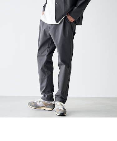 ストレッチテックナイロンレギュラーパンツ【ストレッチ、撥水、耐摩耗性、UVカット】