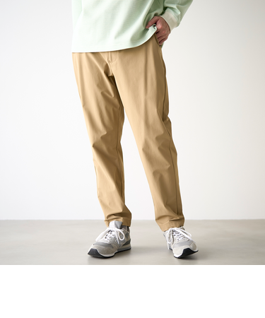 ストレッチテックナイロンレギュラーパンツ【ストレッチ、撥水、耐摩耗性、UVカット】