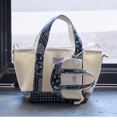 【WEB先行販売】SMITH'S（スミス）別注チャームトート