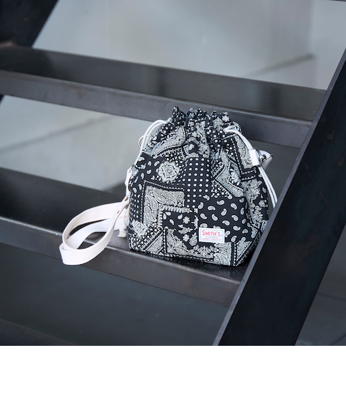 【WEB先行販売】SMITH’S（スミス）別注巾着バッグ