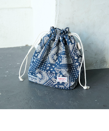 【WEB先行販売】SMITH’S（スミス）別注巾着バッグ
