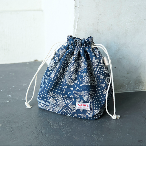 【WEB先行販売】SMITH’S（スミス）別注巾着バッグ