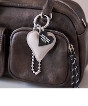 ハートモチーフキーチェーン