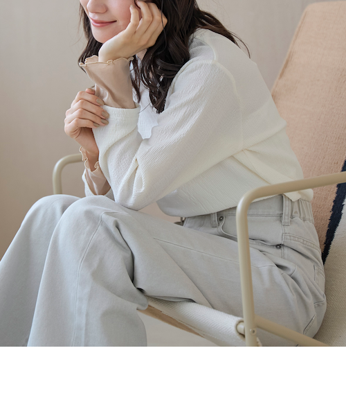 ポコポコフェイクレイヤードカットソー｜コーエンの通販｜&mall