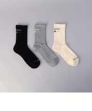 New Balance（ニューバランス）ロゴクォータークルー【3足セット】