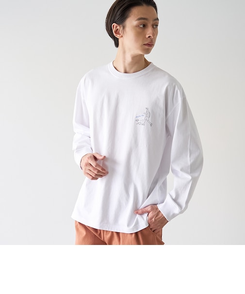 KiyokazuTsujino プリントロングスリーブTシャツ
