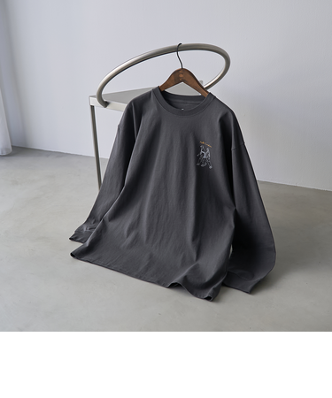 KiyokazuTsujino プリントロングスリーブTシャツ