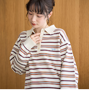 【PENNEYS（ぺニーズ）別注】襟付きポロニット