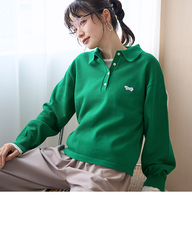 【PENNEYS（ぺニーズ）別注】襟付きポロニット