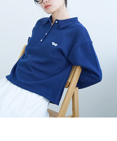 【PENNEYS（ぺニーズ）別注】襟付きポロニット