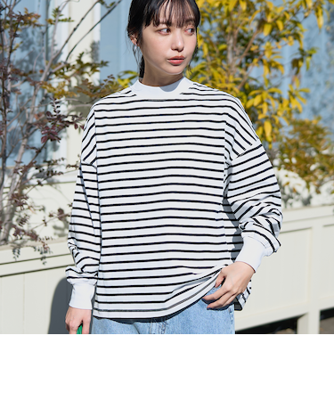 【WEB限定】USAコットンリピロンT / アソートロングスリーブTシャツ