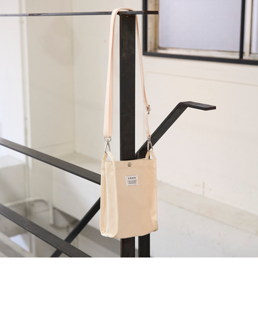 PVCキャンバスミニショルダーバッグ