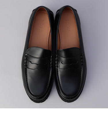 ブラックローファー