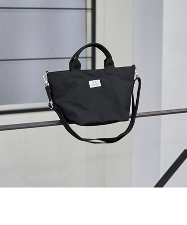 PVCキャンバスショルダーバッグ