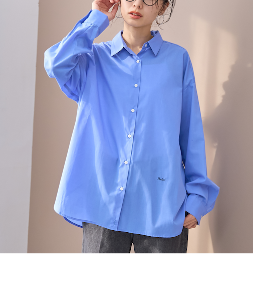 【イージーケア】2wayシャツ＿レギュラーカラー