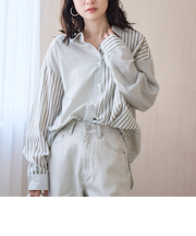 【新色登場】イージーケア2wayシャツ＿レギュラーカラー