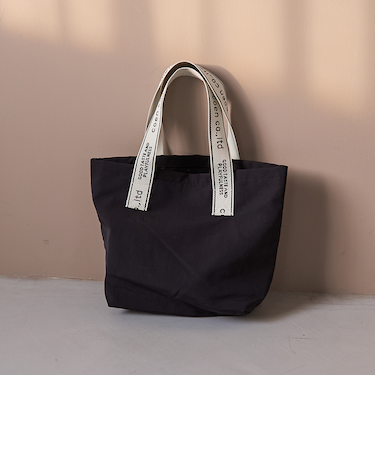 coen（コーエン）ロゴテープトートバッグ