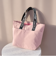 coen(コーエン)ロゴテープトートバッグ