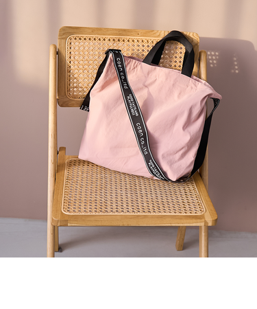 coen（コーエン）ロゴテープショルダーバッグ