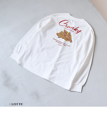 【CRUNKY（クランキー）/別注】アソートロゴロンT