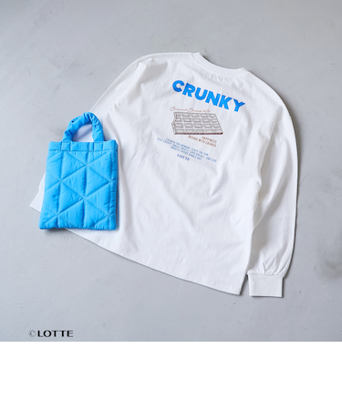【CRUNKY（クランキー）/別注】アソートロゴロンT