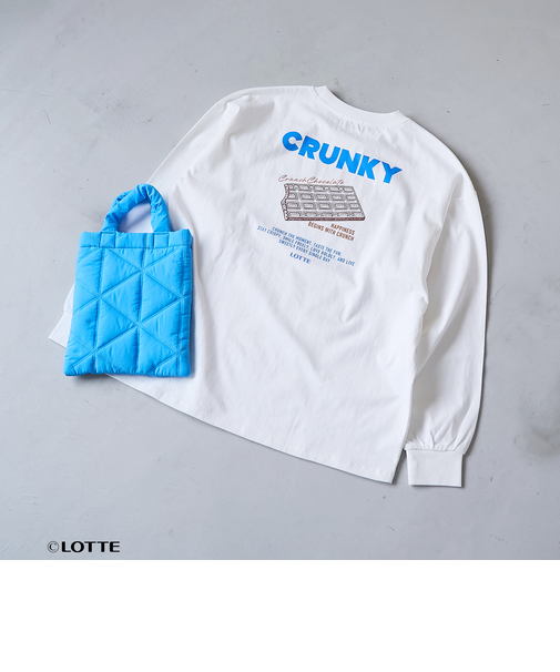 【CRUNKY（クランキー）/別注】アソートロゴロンT