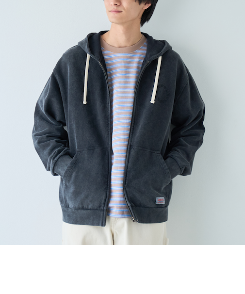 SMITH'S（スミス）別注ヴィンテージライクジップパーカー