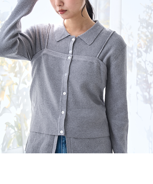 ソウバリニット キャミソールビスチェ