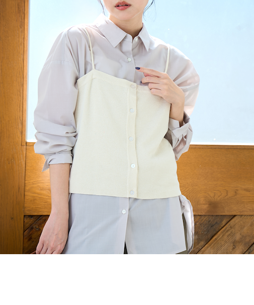 ソウバリニット キャミソールビスチェ