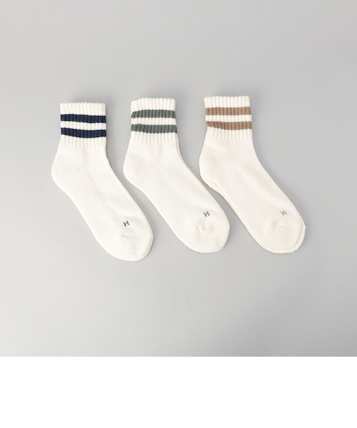 HealthKnit（ヘルスニット）2ラインソックス【3足セット】