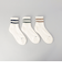 HealthKnit（ヘルスニット）2ラインソックス【3足セット】