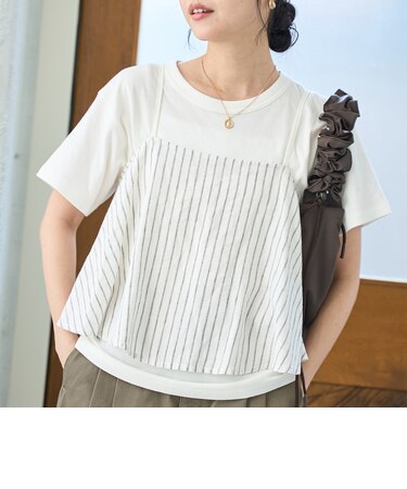 リネンレーヨンキャミソール