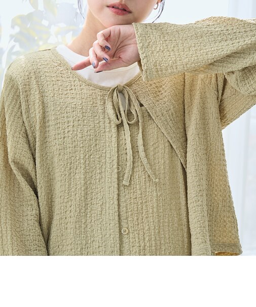 【セットアイテム】ポコポコキャミ カーデセット