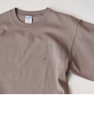 KiyokazuTsujinoイラストプリントTシャツ【抗菌性、消臭性】