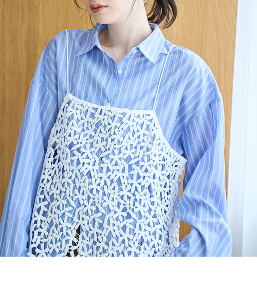 フラワーレースキャミソール｜コーエンの通販｜&mall（アンドモール