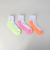 Healthknit（ヘルスニット）底カラークルーソックス【3足セット】