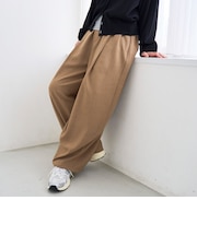 リネンタッチイージーカーブパンツ