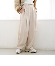 リネンタッチイージーカーブパンツ