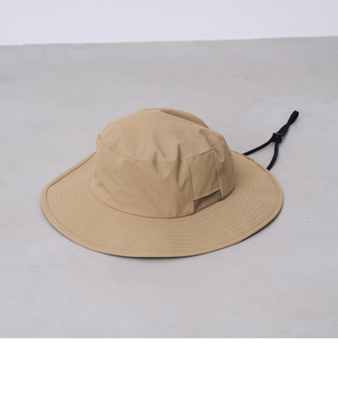 ストレッチテックナイロンサンシェードハット【ストレッチ、はっ水、耐摩耗性、UVカット】