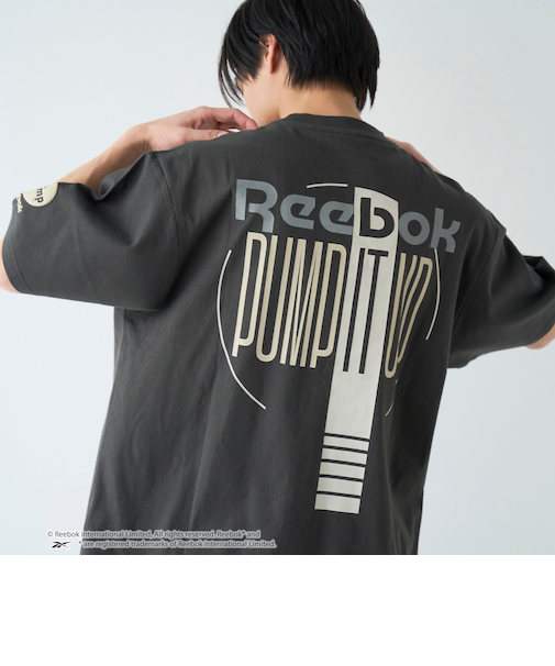 Reebok（リーボック）別注PUMP Tシャツ