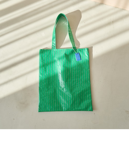 PVCストライプトートバッグ｜コーエンの通販｜&mall（アンドモール