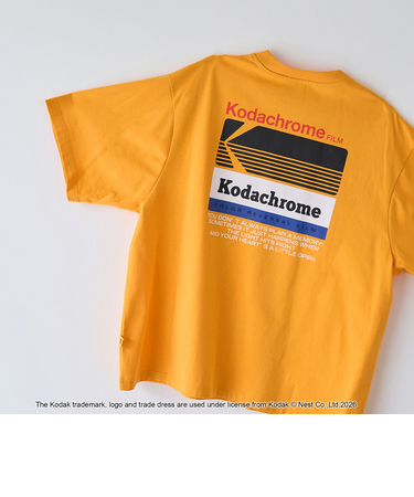 【Kodak/コダック】ロゴプリント ショートスリーブTシャツ