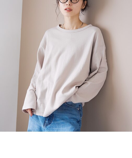 【Feel Soft】接結 ロングスリーブTシャツ