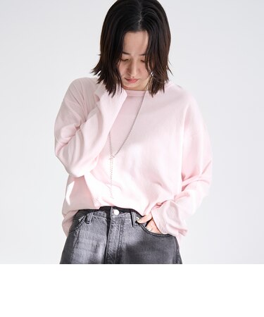 【Feel Soft】接結 ロングスリーブTシャツ