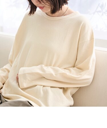 【Feel Soft】接結 ロングスリーブTシャツ